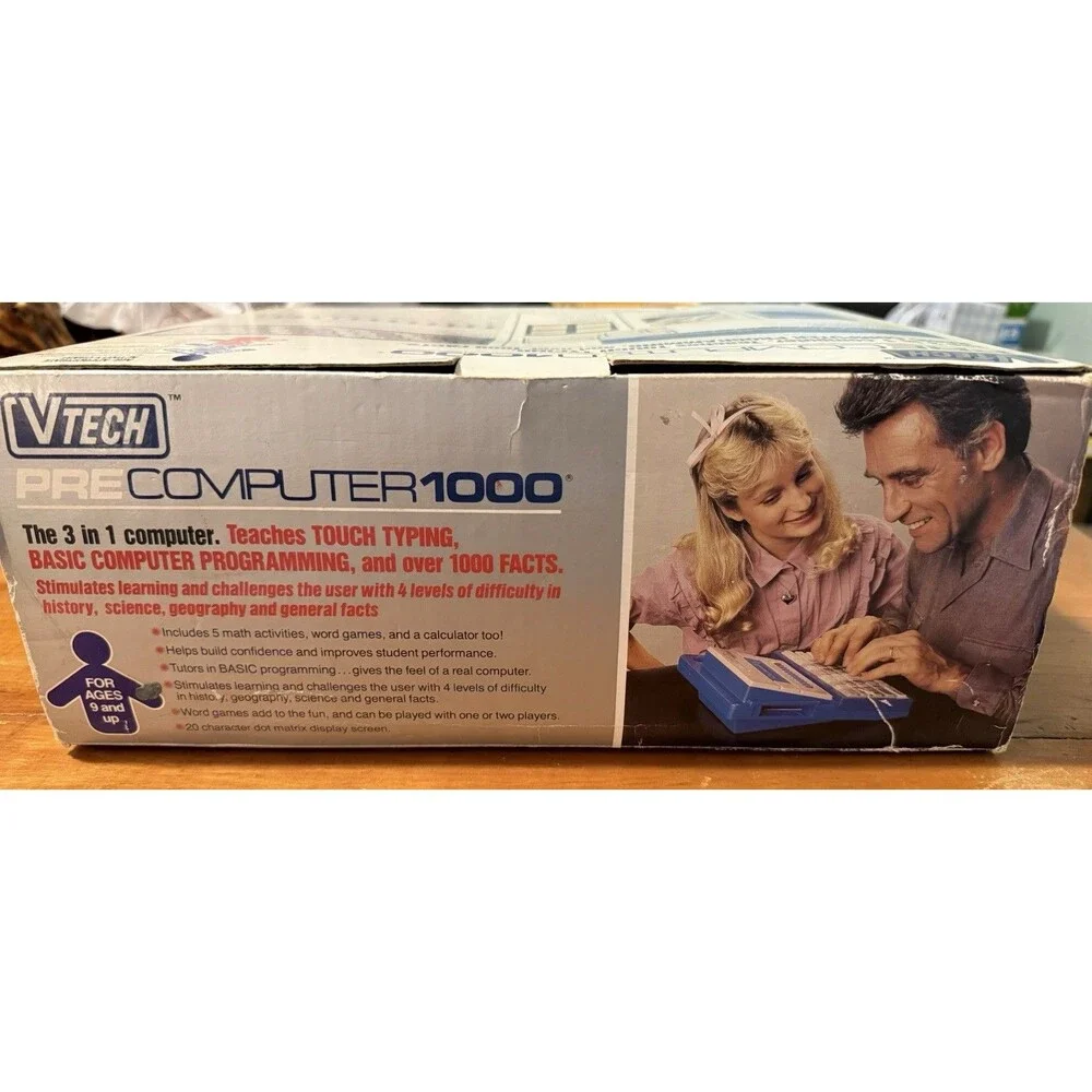 VTech PreComputer 1000 Electronic Vintage  VTech PreComp Manual 1992